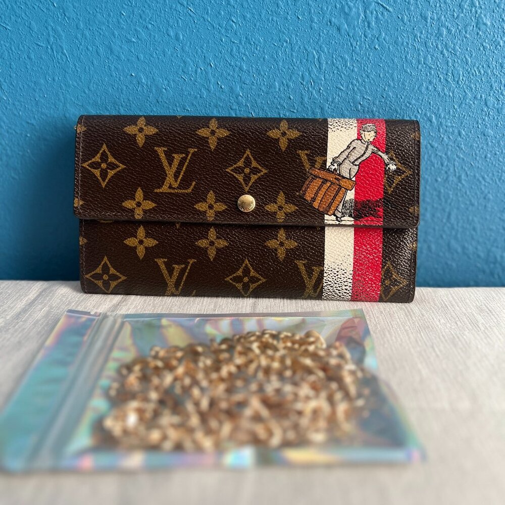 Louis Vuitton Rare Bellhop Limited Edition Sarah Wallet